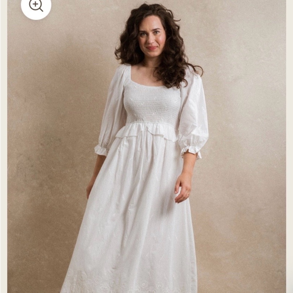 Neuflora White Etta Dress